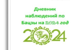 КАЛЕНДАРЬ БАЦЗЫ НА 2024 ГОД